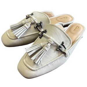 Clarks Pure2 Trim mule with tassel 6.5